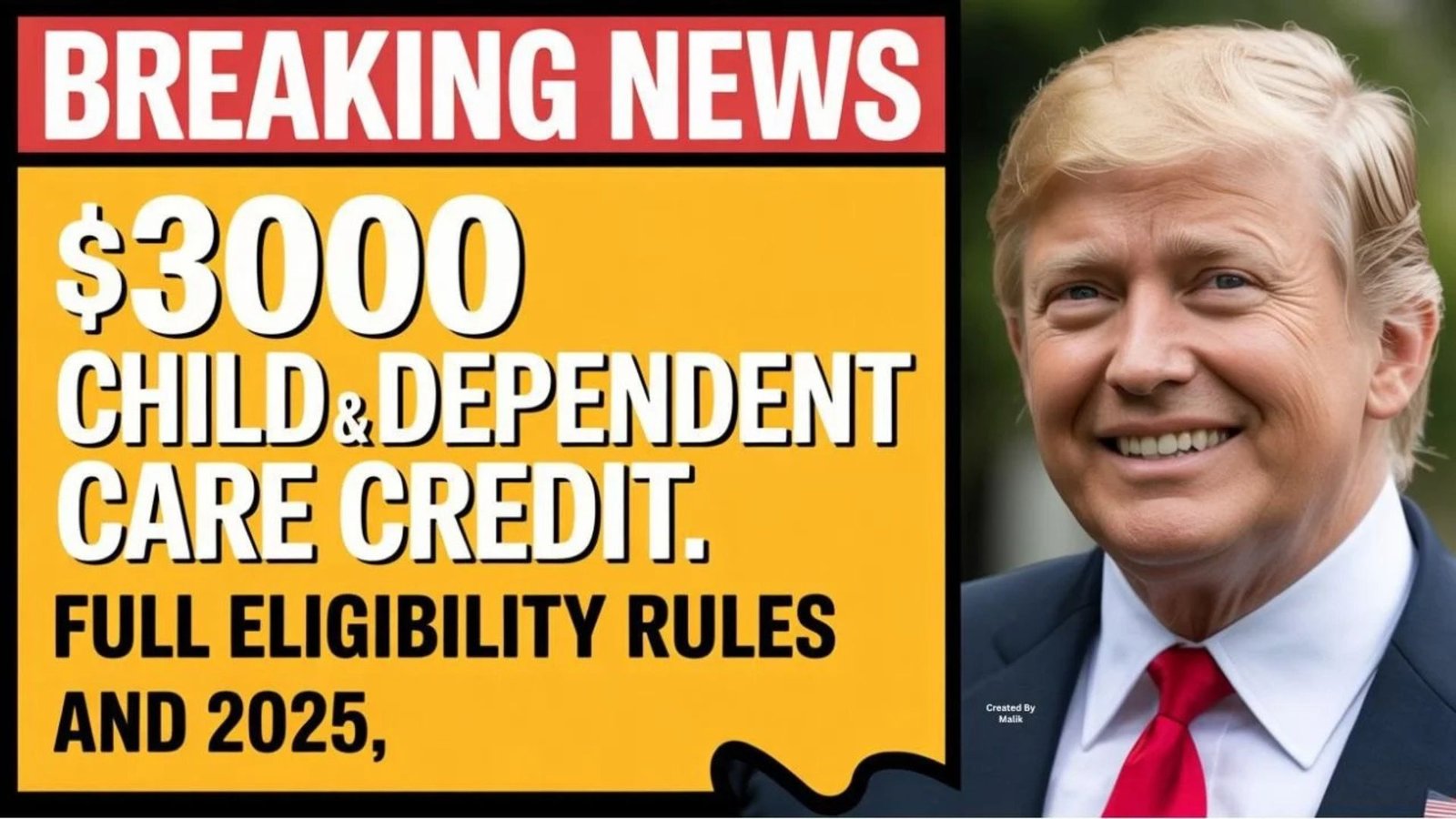 $3,000 Child & Dependent Care Credit 2025